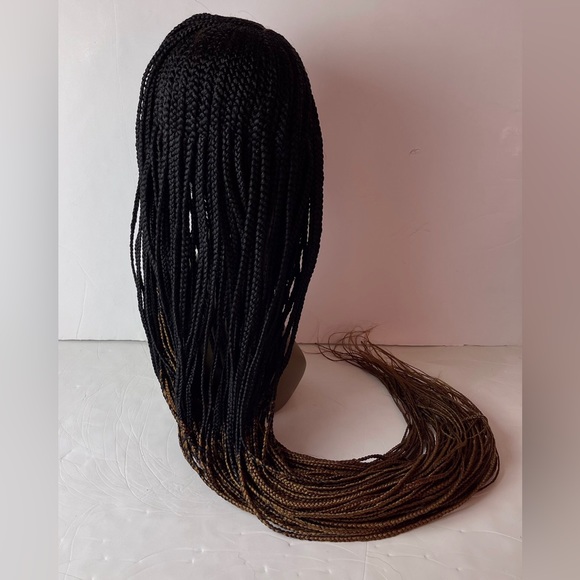 Box Braids Cornrow Lacefront Wig - Picture 7 of 8